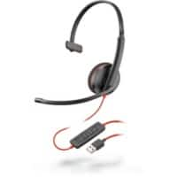 Casque audio Plantronics C3210 Filaire Mono Supra-aural USB Noir