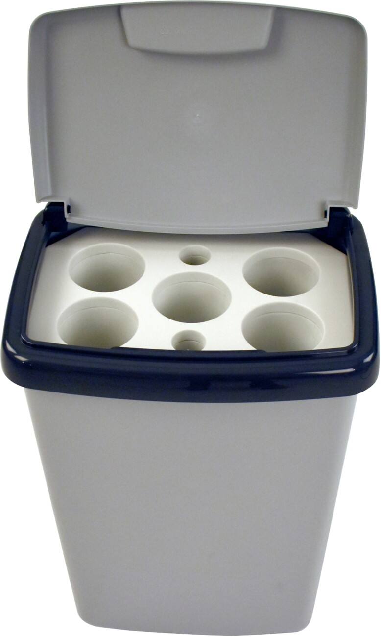 Poubelle à gobelets Vepa Bins Gris 39 x 29,8 x 66 cm