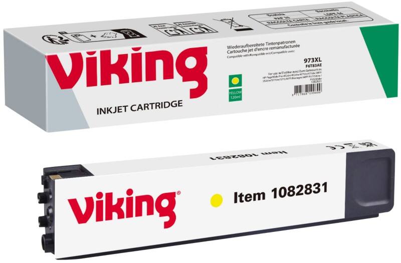 Cartouche jet d'encre Viking 973X compatible HP 973X Jaune