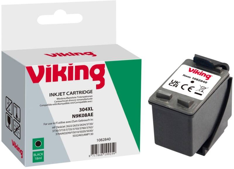 Cartouche jet d’encre Viking 304XL Cartouche jet d’encre Viking compatible HP 304XL Noir