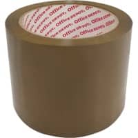 Ruban d’emballage Office Depot silencieux 50 microns Brun PP 75 mm x 66 m