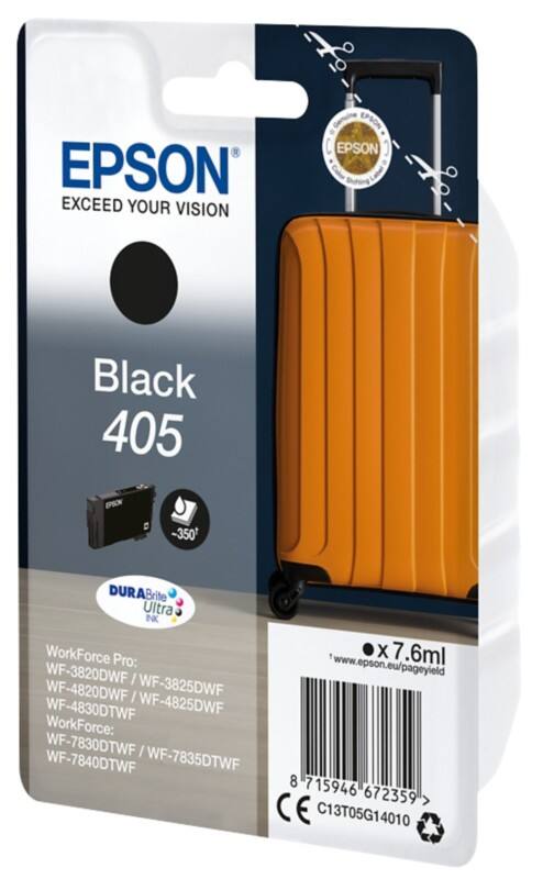 Cartouche jet d'encre Epson 405 D'origine C13T05G140 Noir