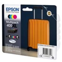 Cartouche jet d'encre Epson 405XL D'origine C13T05H640 Noir, cyan, magenta, jaune Multipack 4 Unités