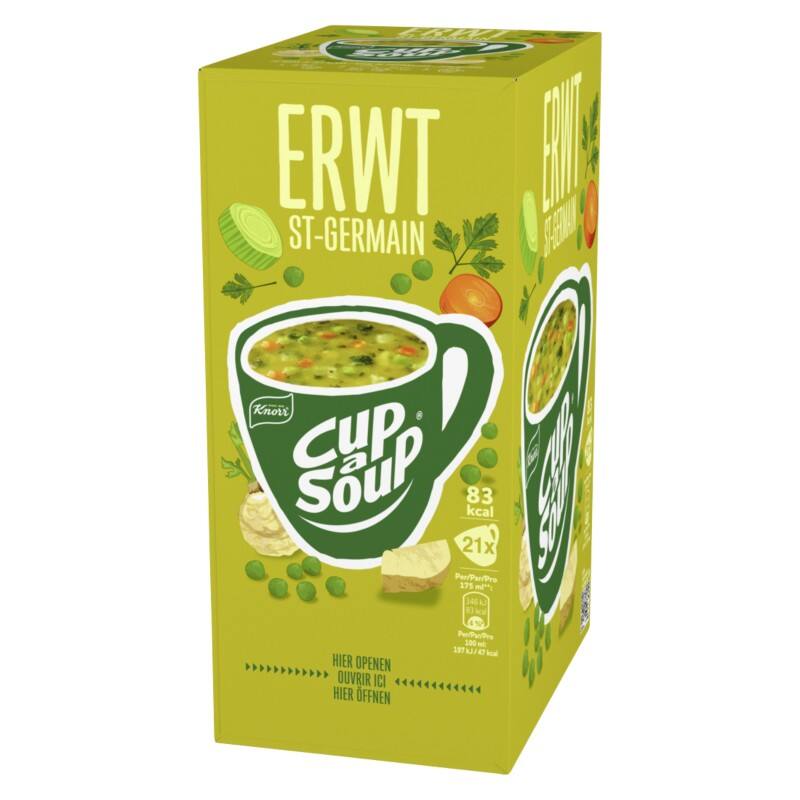 Soupe instantanée Cup-a-Soup Petits pois 21 Unités de 175 ml