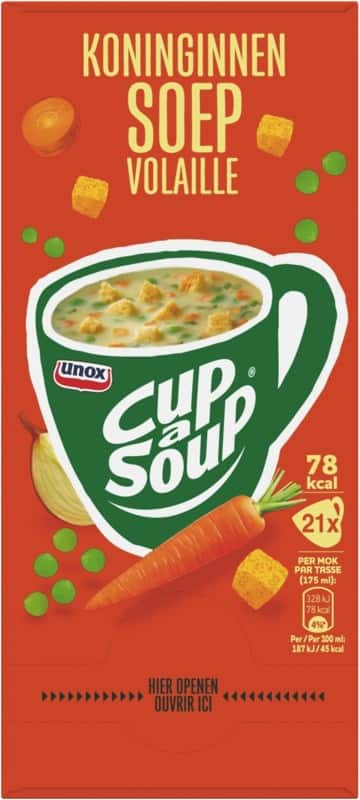 Soupe instantanée Cup-a-Soup Royale 21 Unités de 175 ml