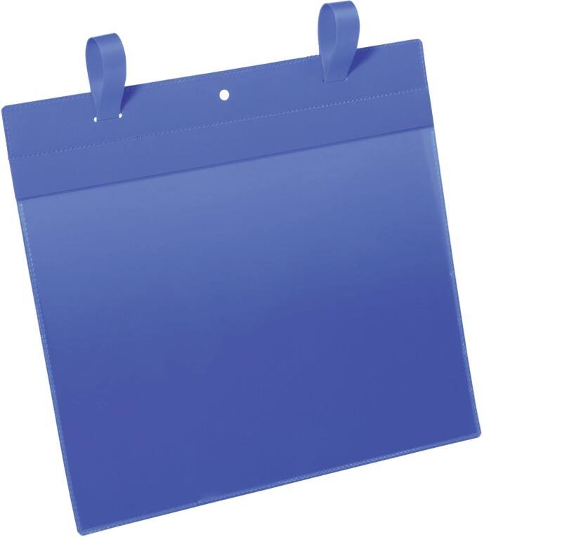 Pochettes avec reliures A5 paysage DURABLE Codes barre, signes, numéros Suspendu Aluminium 21 x 29,7 cm 175107 50 Unités