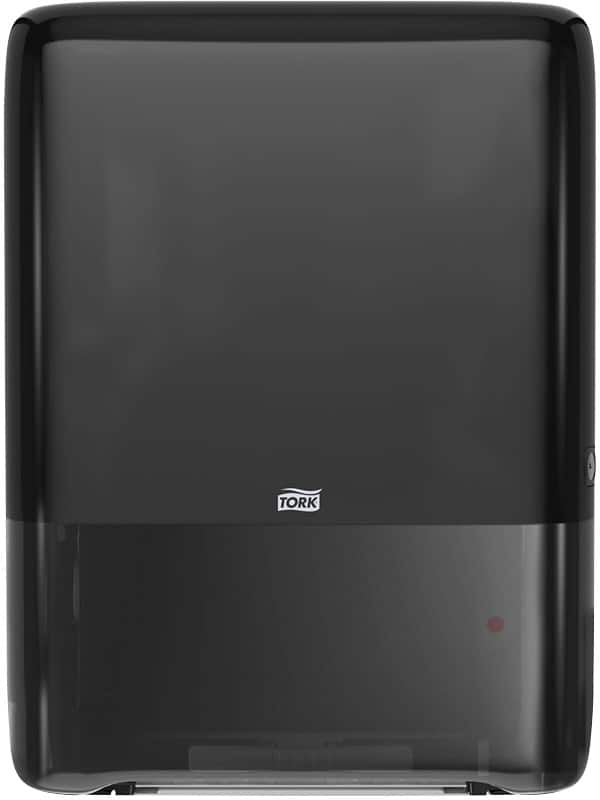 Distributeur d'essuie-mains Tork Peakserve 552558 H5 Plastique Verrouillable Manuel Noir