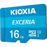 Carte mémoire microSD KIOXIA Exceria U1 Class 10 16Go