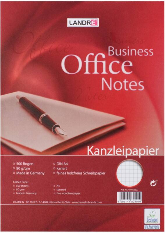 Bloc-notes LANDRÉ Livres et blocs-notes A4 Blanc 80 g/m² 500 Feuilles
