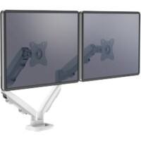 Double bras de moniteur Fellowes Eppa Réglable en hauteur 480 x 1 000 X 560 mm 39'’ Blanc