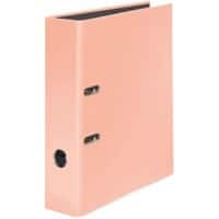 Classeur à levier Falken PastellColour 15062624 A4 80 mm Orange 2 anneaux Carton