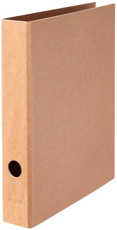 Classeur à levier Falken Étroit Pure A4 50 mm Brun 2 Anneaux Carton Brillant