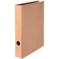 Classeur à levier Falken Pure 15072680 A4 50 mm Brun 2 anneaux Carton