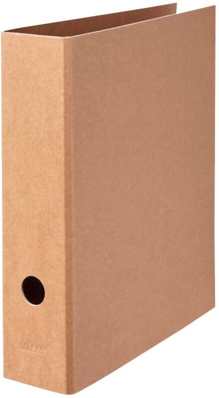 Classeur à levier Falken Large Pure A4 80 mm Brun 2 Anneaux 15072660 Carton Brillant