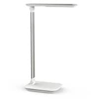 Lampe de bureau LED MAULjazzy Intensité variable Port USB Blanc