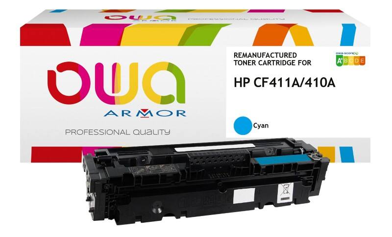 Toner OWA Compatible HP 410A CF411A Cyan