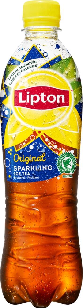 Thé glacé pétillant Lipton Original 12 Bouteilles de 500 ml
