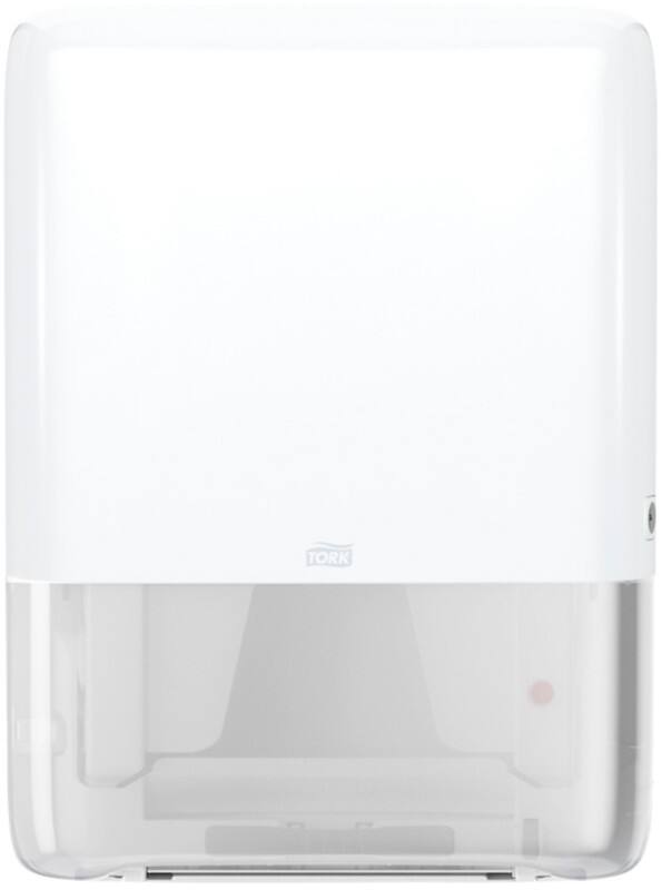 Mini distributeur d'Essuie-mains continus™ Tork PeakServe  blanc H5, Grande capacité gamme Elevation, 552550
