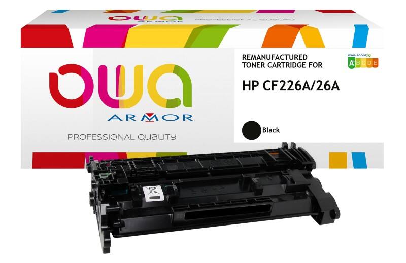 Toner OWA Compatible HP 26A CF226A Noir