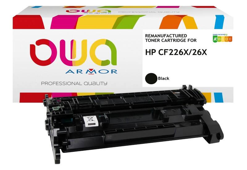 Toner OWA Compatible HP 26X CF226X Noir