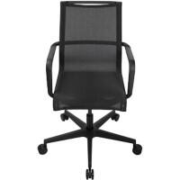 Fauteuil de bureau TOPSTAR SITNESS LIFE 40 Mécanisme d'inclinaison de base, Accoudoirs fixes, Maillage, Noir