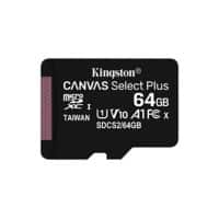 Carte MicroSDXC Kingston Canvas Select Plus 64 Go Classe 10