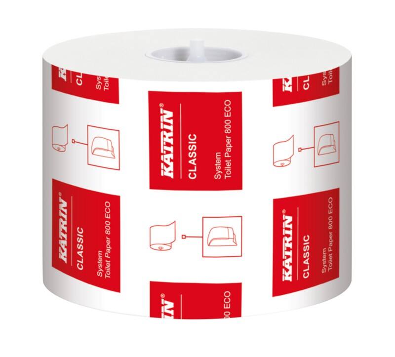 Papier toilette KATRIN Classic 2 épaisseurs Blanc 36 Rouleaux de 800 Feuilles