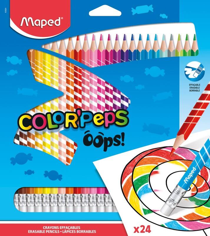 Crayons de couleur Maped 832824 Assortiment 24 unités