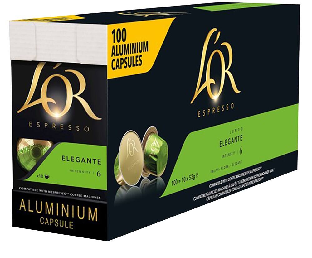 Café Elegant L'OR 100 Unités