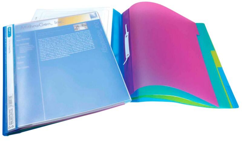 Farde de présentation Rapesco A4+ Transparent 5 Unités