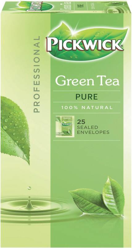 Sachets de thé Thé vert Pickwick 25 unités de 1,5 g