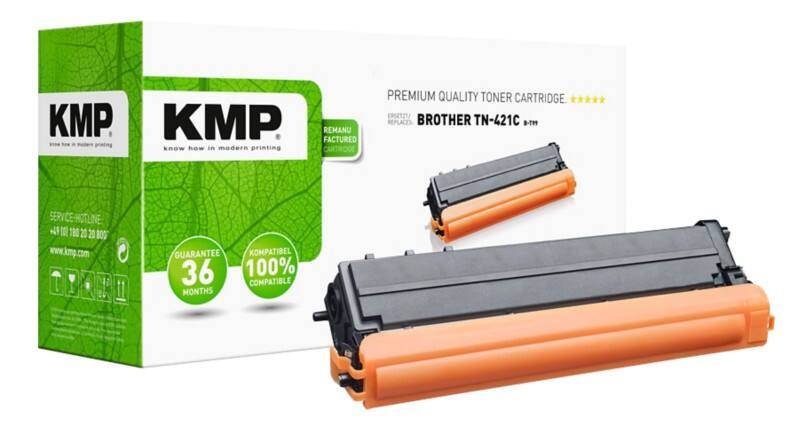 Toner KMP Compatible Brother TN-421C Cyan