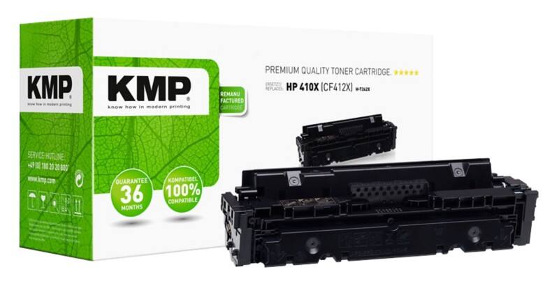 Toner KMP HP 410X Jaune CF412A