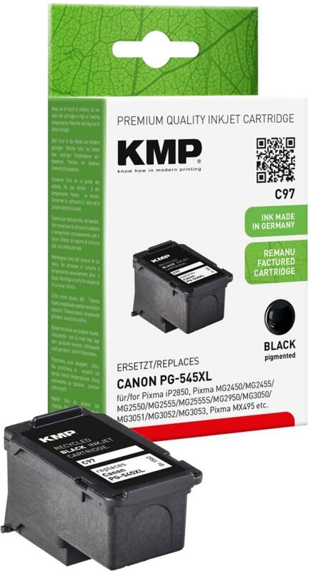 Cartouche jet d’encre KMP C97 compatible avec Canon PG-545XL Noir