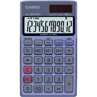 Calculatrice de poche Casio SL-320TER+ Affichage à 12 chiffres Bleu