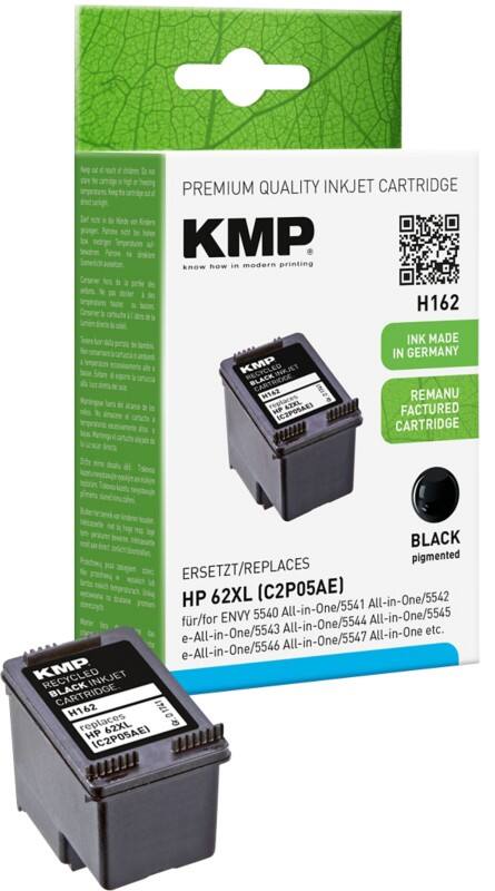 Cartouche jet d’encre KMP Compatible HP 62XL Noir C2P05AE