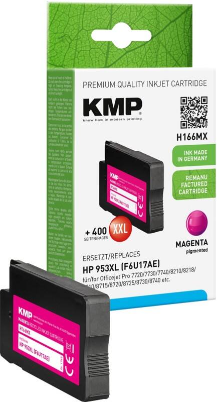 Cartouche jet d’encre KMP Compatible HP 953XL Magenta F6U17AE