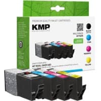 Cartouche jet d’encre KMP Compatible HP 903XL Noir, cyan, magenta, jaune 3HZ51AE Multipack 4 Unités