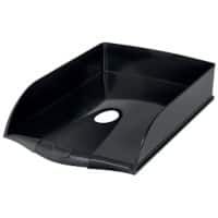 Corbeille à courrier Leitz Recycle 5324 A4 Neutre en CO2 Plastique 98% recyclé Noir 25,5 x 38,5 x 7 cm