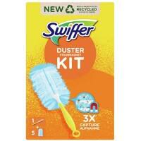 Kit Duster Swiffer 5 x plumeau, 1 x manche