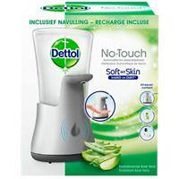 Distributeur de savon Dettol Automatique Sans contact Aloe vera 250 ml Blanc