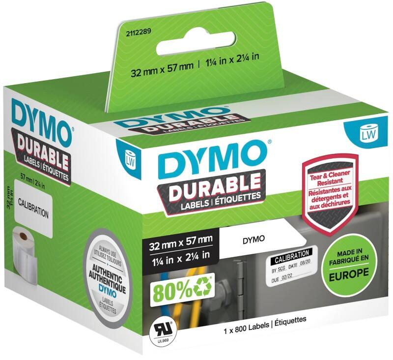 Étiquettes DYMO 2112289 - LW Blanc 57 x 32 mm 800 unités