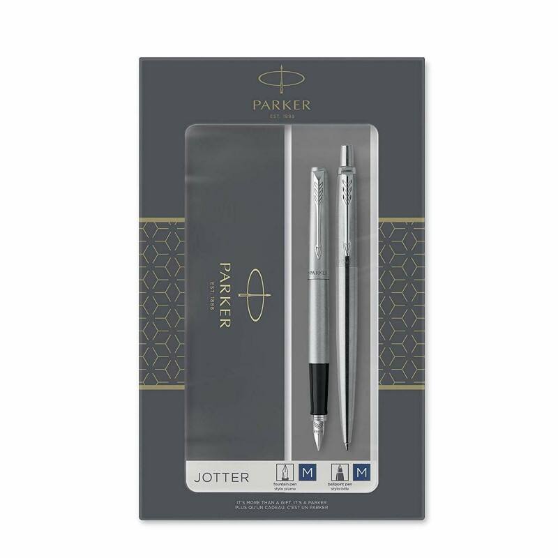 Stylo-bille et stylo-plume Parker Jotter 2093258 Argenté
