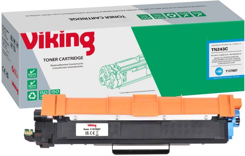 Toner Viking compatible Brother TN243C Cyan