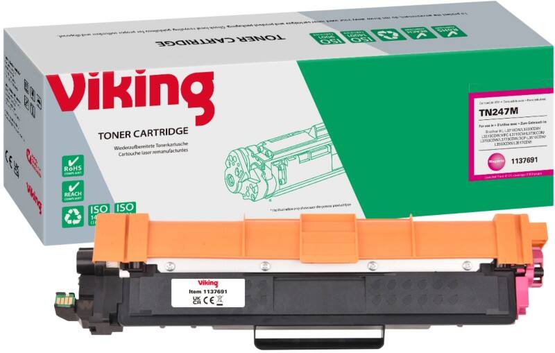 Toner Viking compatible Brother TN247M Magenta
