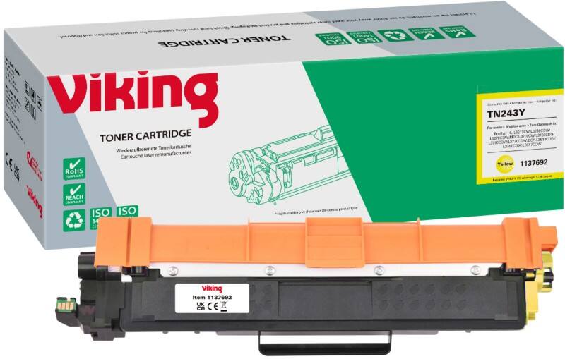Toner Viking compatible Brother TN243Y Jaune