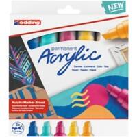 Marqueurs Edding Abstract 5000 Assortiment 5 unités