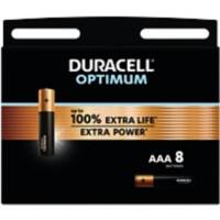 Piles Duracell Optimum AAA 8 unités