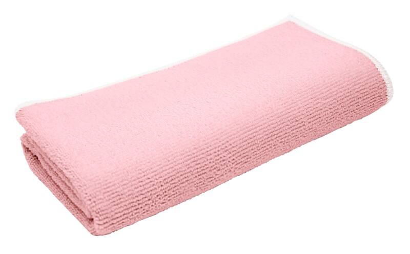 Chiffon microfibre GREENSPEED Rose 5 unités
