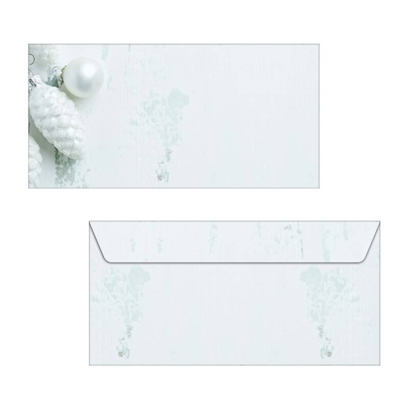 Enveloppes Sigel Papier Blanc, gris 22 x 11 cm 50 Unités